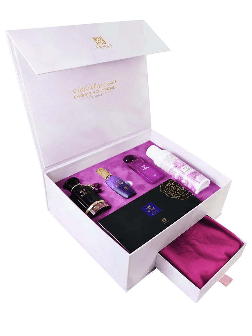 Oud & Roses Gift Set - Ahmed Al Maghribi - Fragrance Forte